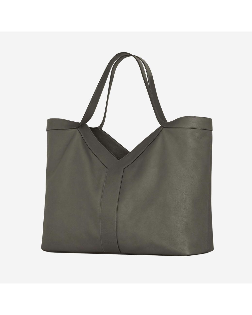 Saint Laurent Black Large Leather Tote Bag Shoulder for men