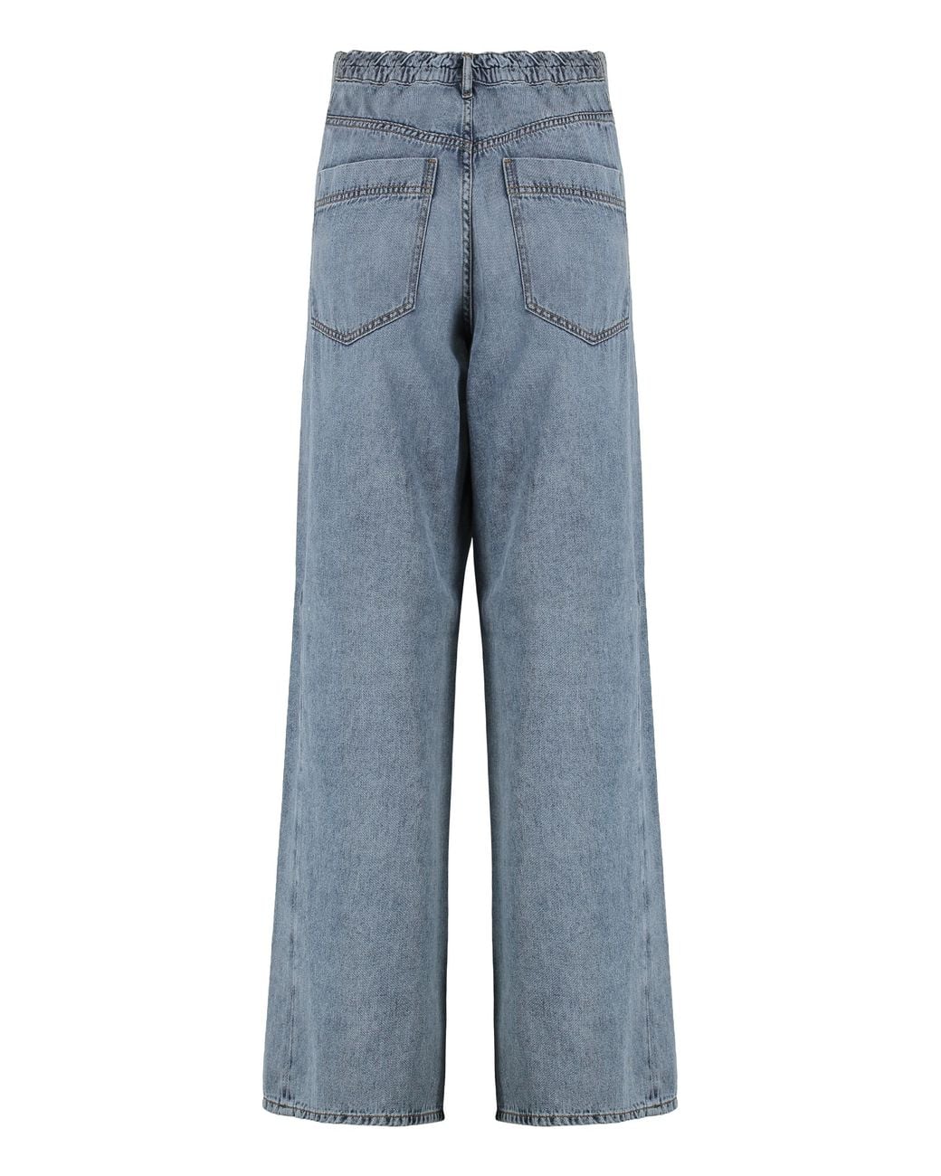 DARKPARK Blue Iris 5-Pocket Straight-Leg Jeans Lyocell