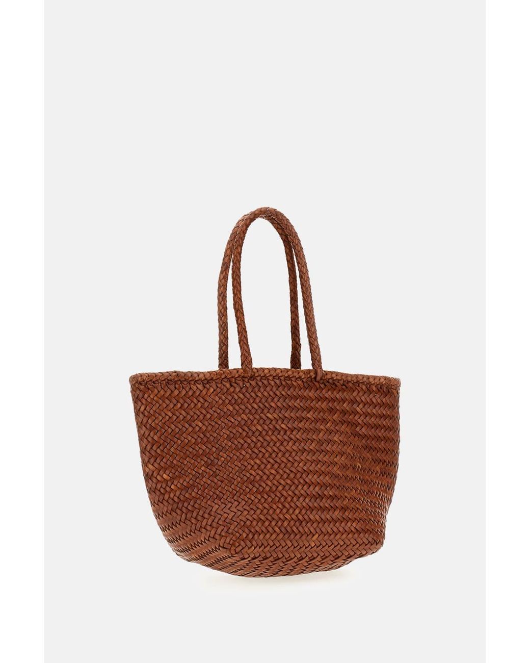 Dragon Diffusion Grace Basket Small Bag in Brown | Lyst