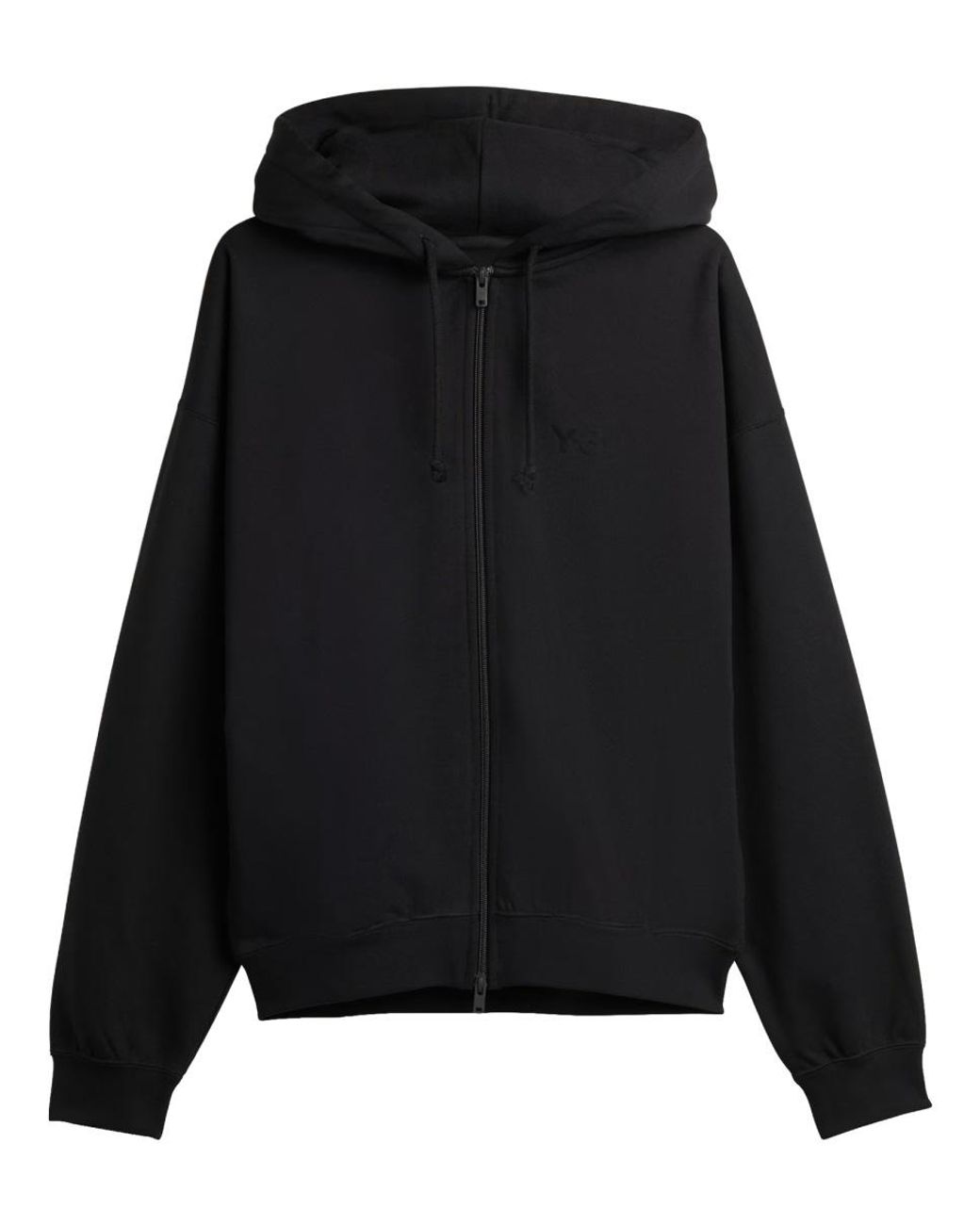 Adidas Black Adidas Cotton-Blend Hoodie Sweatshirt