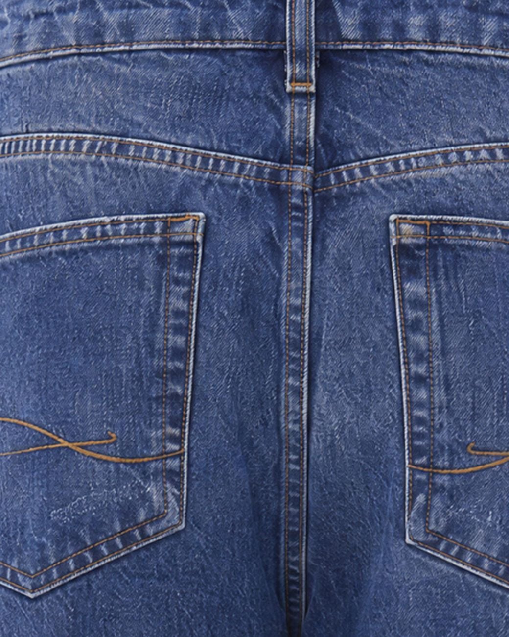 flâneur Blue Relaxed Jeans Cotton for men
