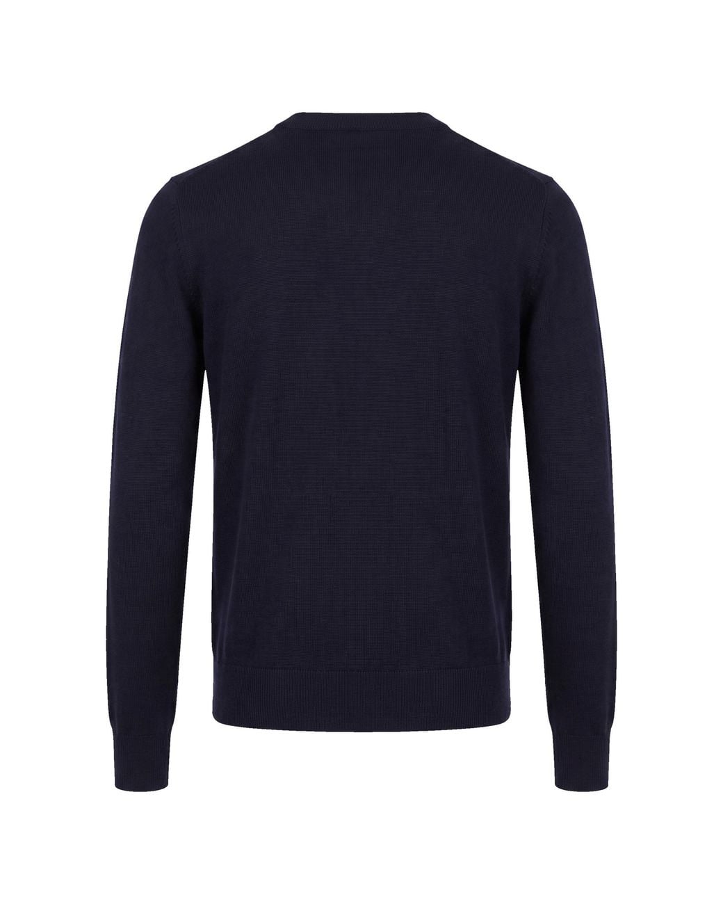 Paolo Pecora Blue Crew-Neck Jumper Wool Sweater for men