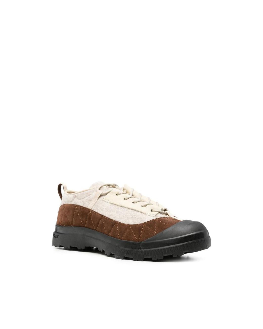 RANRA Brown Trainers Kalt Wool Sneaker for men
