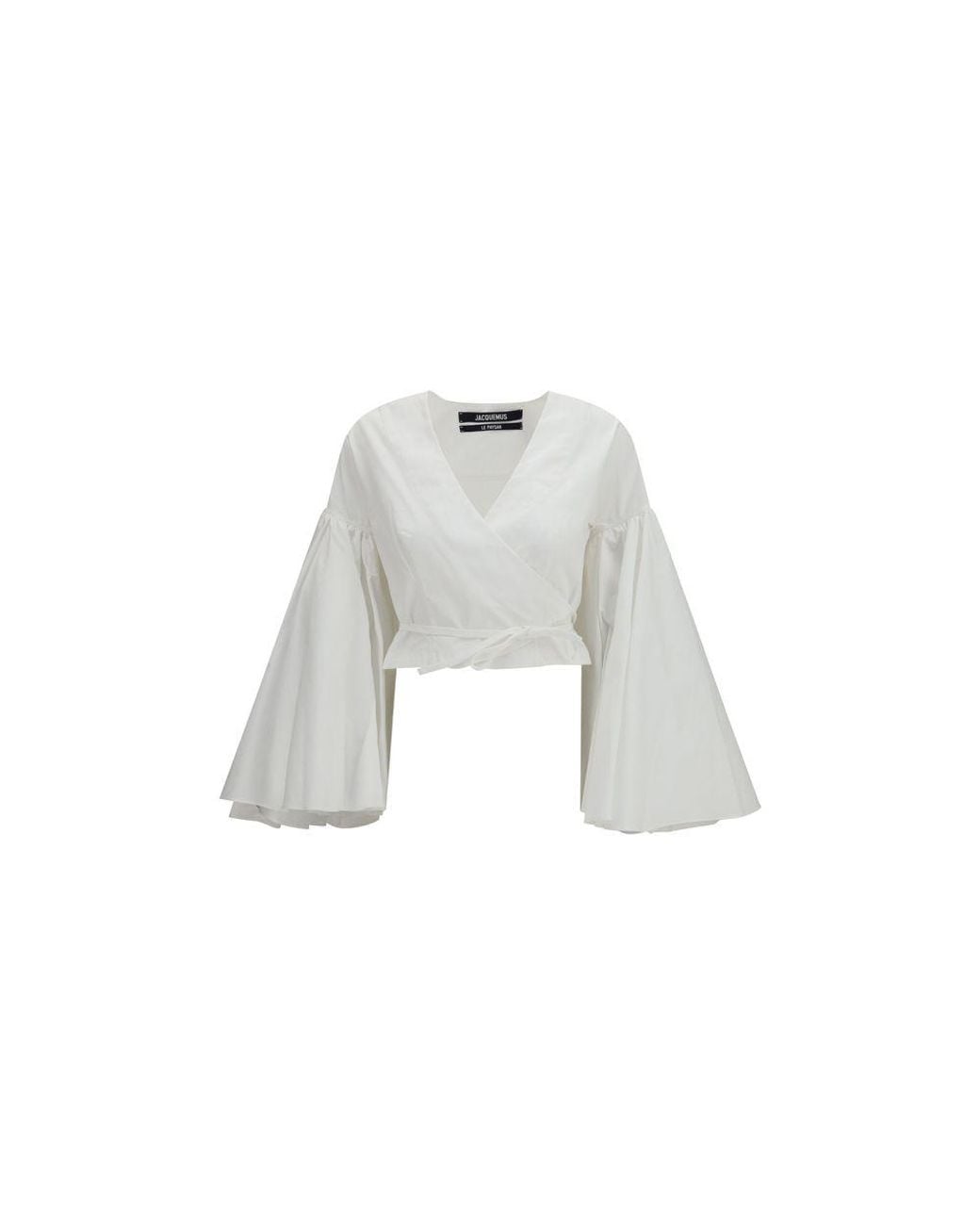 Jacquemus Gray White Cotton Shirt