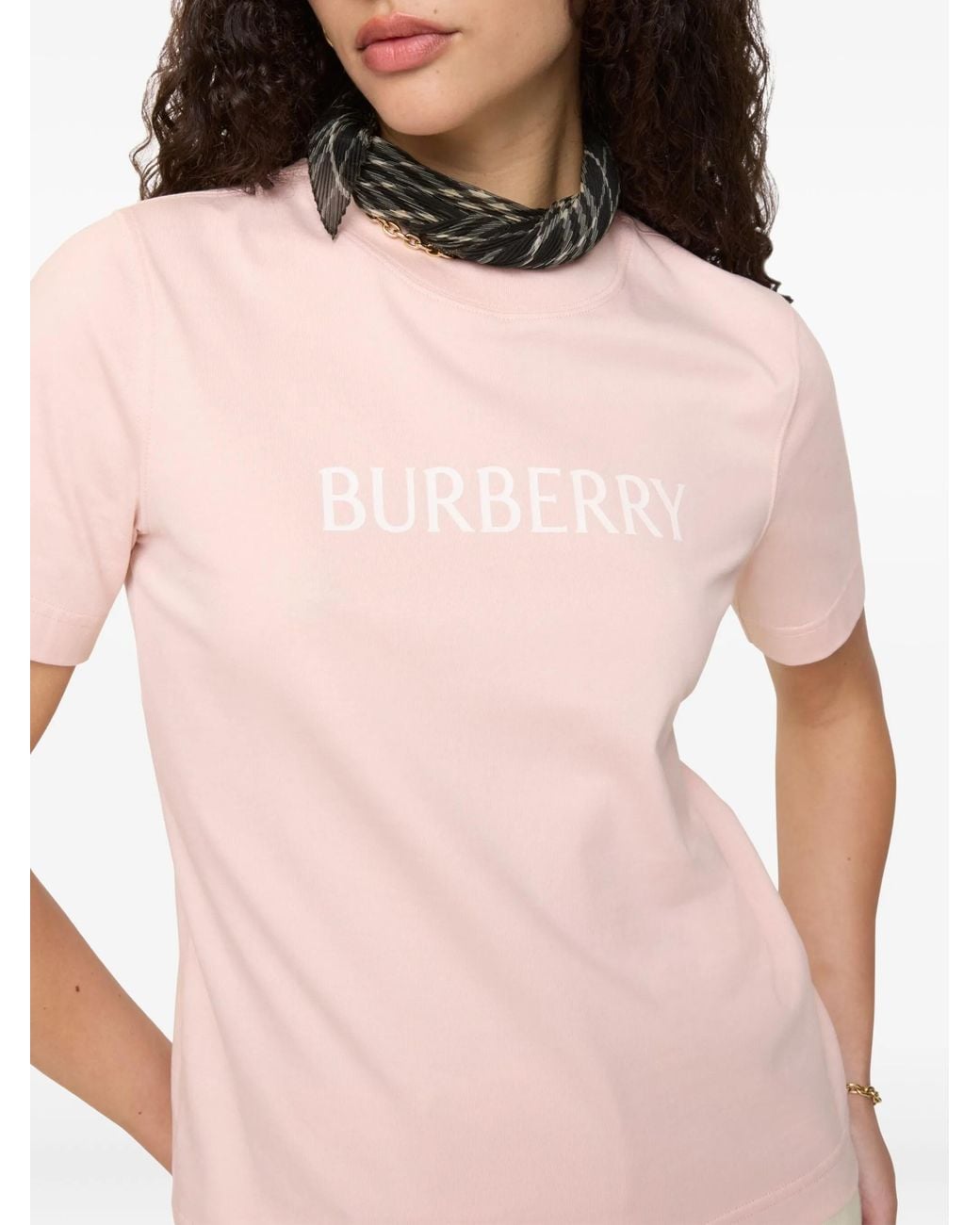 Burberry Pink T-Shirts