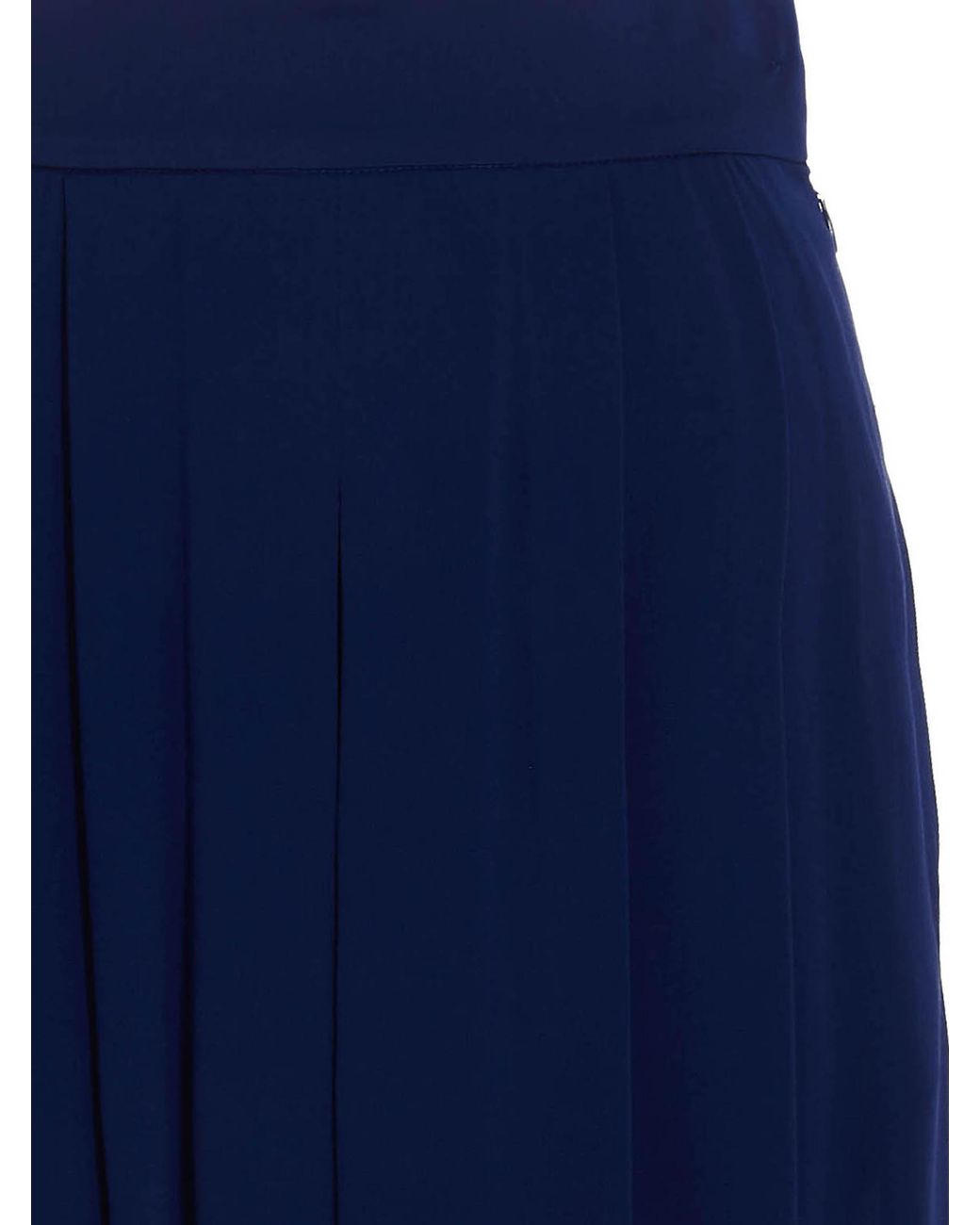 Max Mara Blue Cimone Skirt