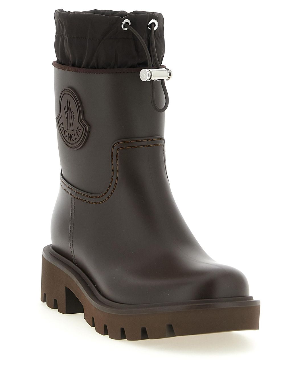 Moncler Black 'Kickstream' Rain Boots