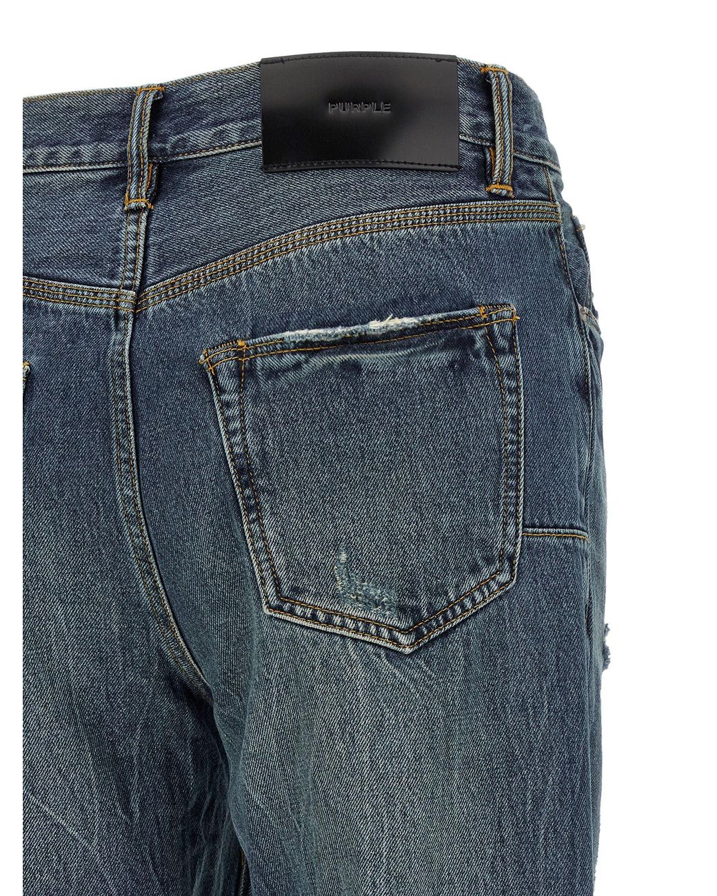 Purple Blue P011 Jeans