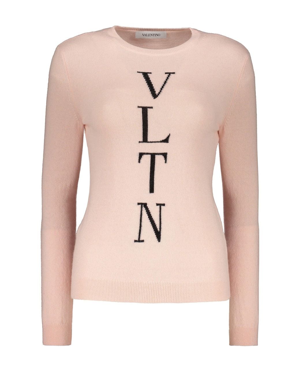 Valentino Pink Wool Blend Sweater