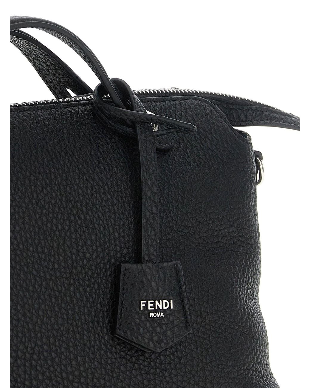 Fendi Black Roma Shoulder Bag