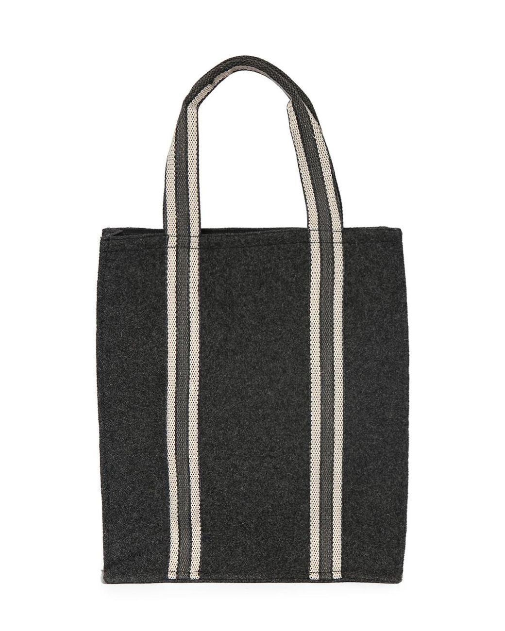 Isabel Marant Black Aruba Puebla Logo Patch Tote Bag