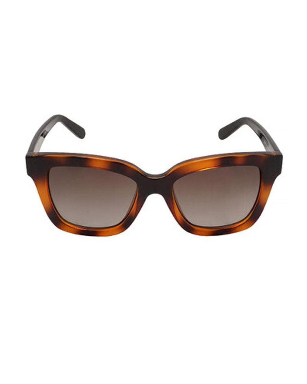 Ferragamo Red Sunglasses Square Full Rim, Frame And Gradient Lens Sf955S001