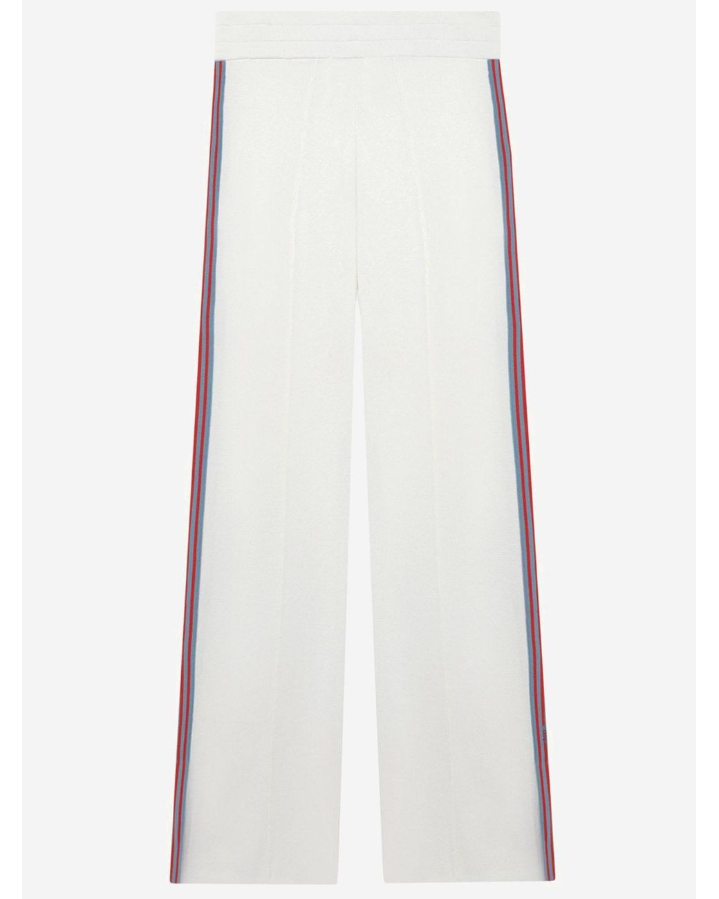 Autry White Viscose Blend Trousers