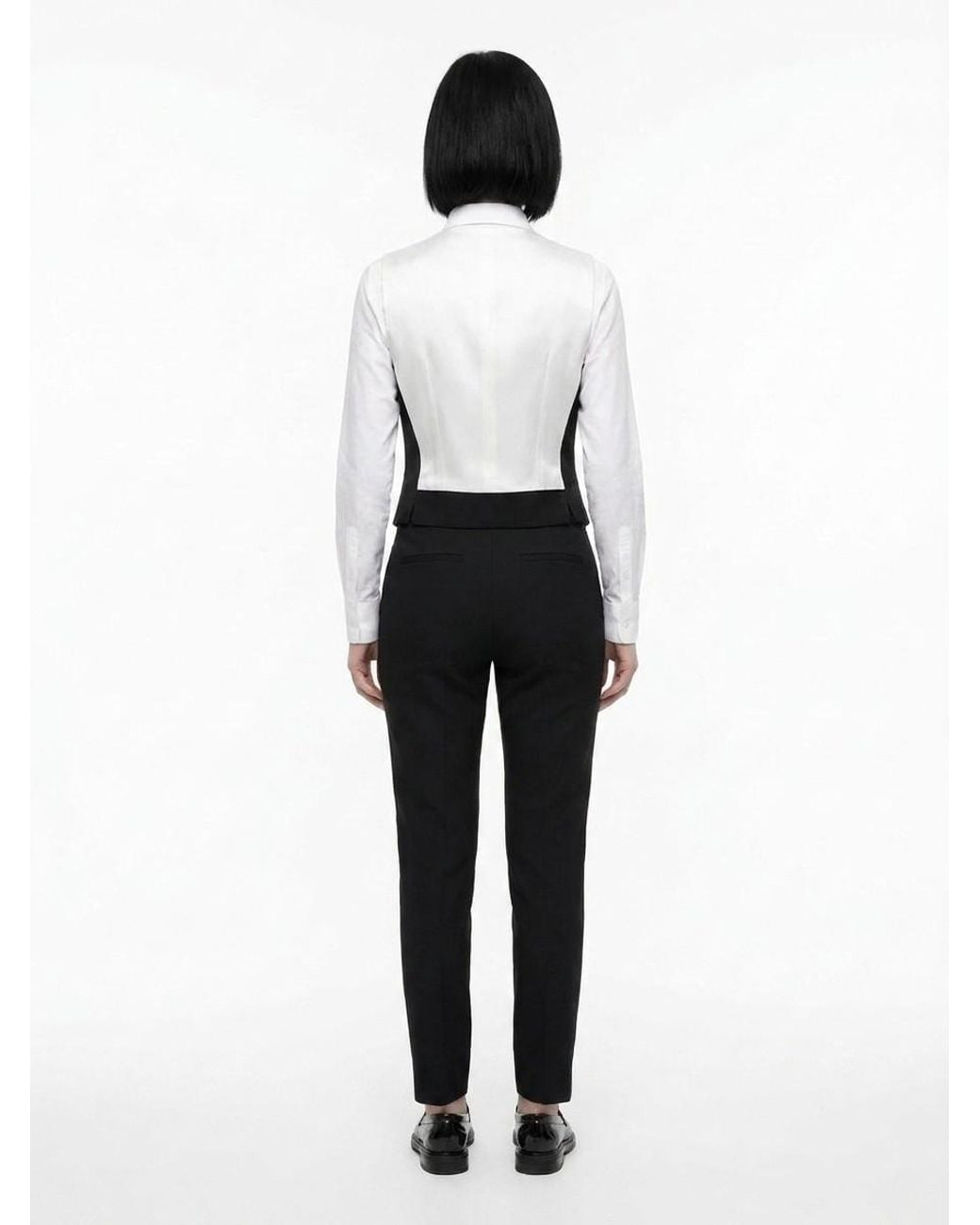Dolce & Gabbana Black Elastane Waistcoat Clothing