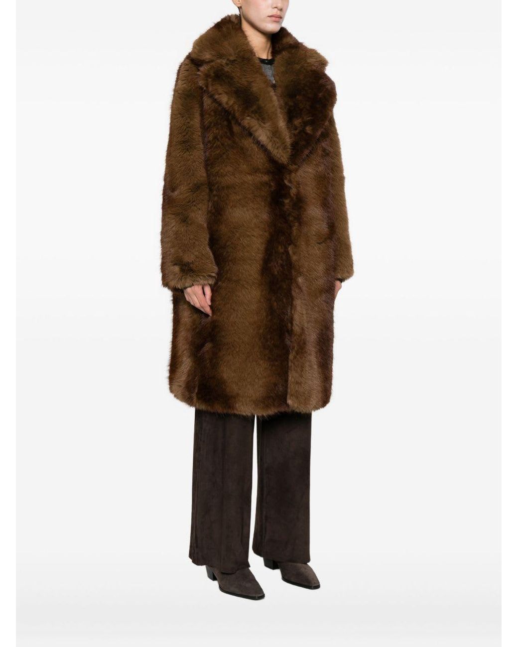 Apparis Brown Steffi Coat