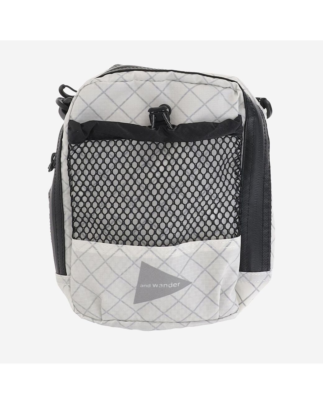 And Wander White Cross-Body Bag Nylon Polyester Shoulder for men
