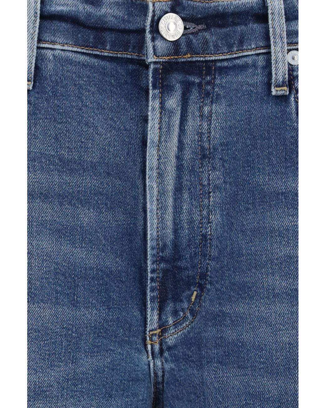 Citizens of Humanity Blue Miro High-Rise Jeans Cotton