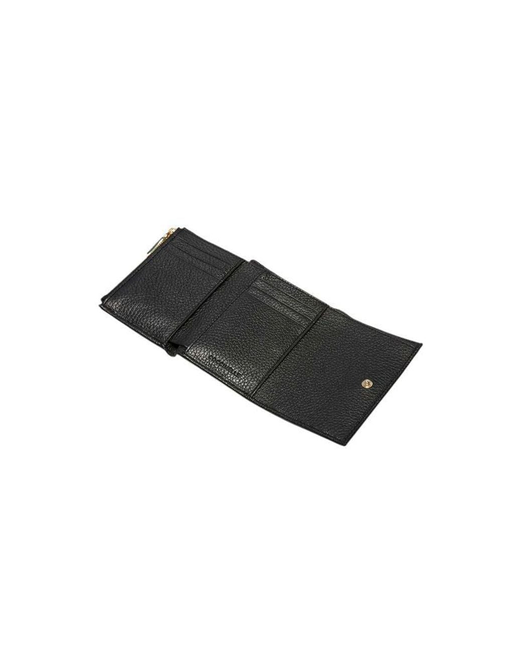 Coccinelle Black Coccinelle Grained Leather Wallet