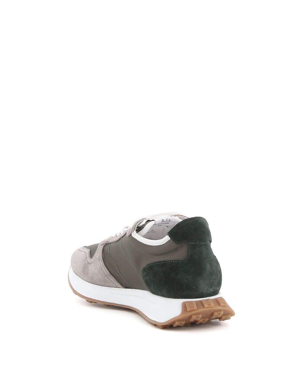 Hogan Sneakers H601 Grigia Verde Beige Hxm6010eg00n3k836p in