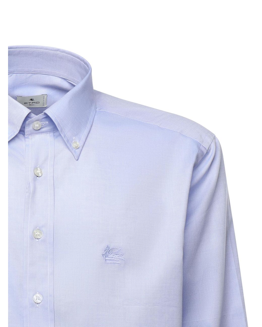Etro Roma Striped Shirt in Blue for Men | Lyst
