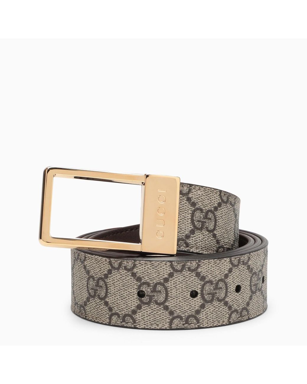 Gucci GG Marmont Caiman Belt with Shiny Buckle