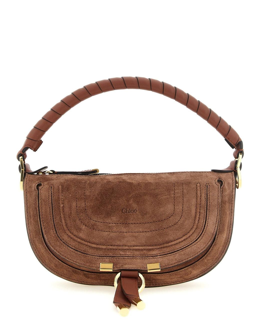 Chloé Brown Marcie Shoulder Bag