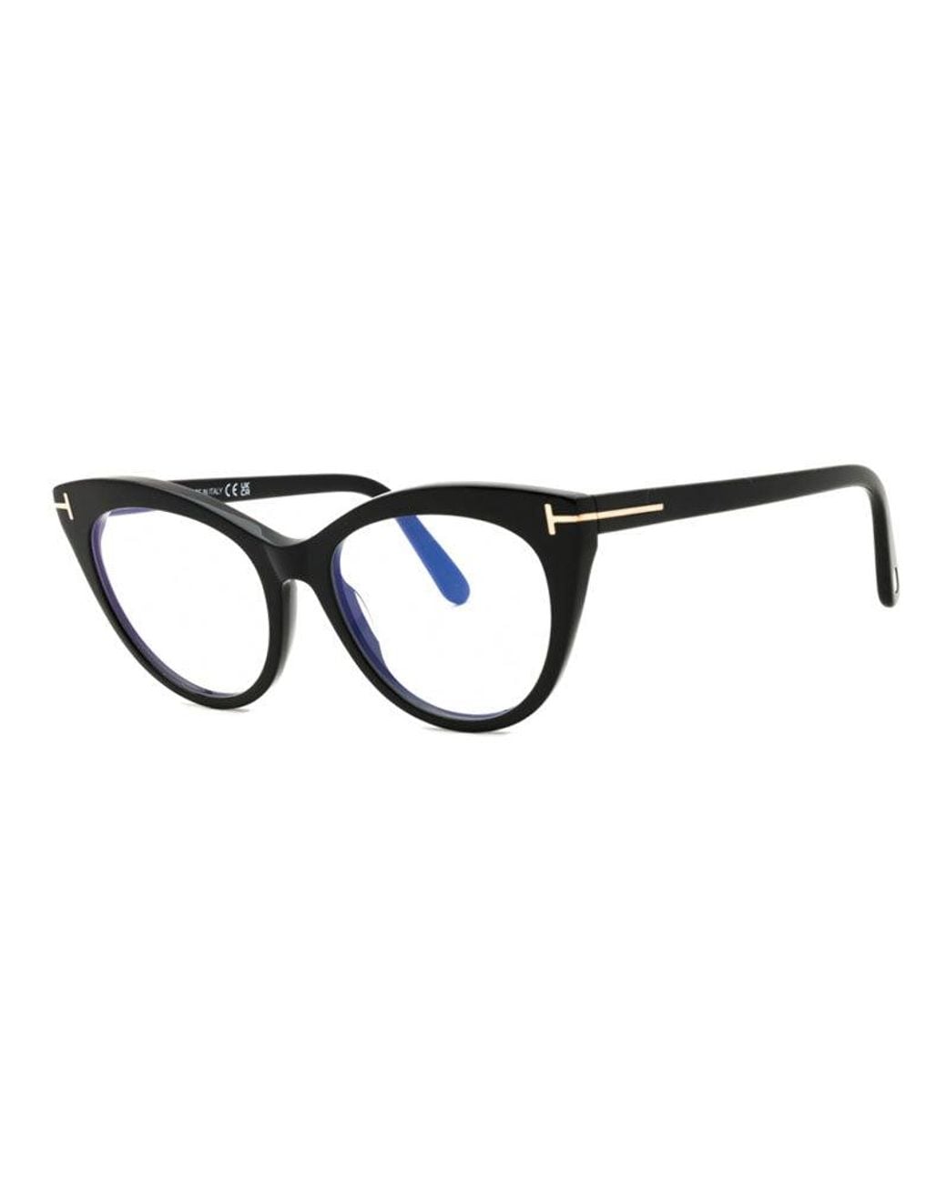 Tom Ford Black Frame And Lens Eyeglasses