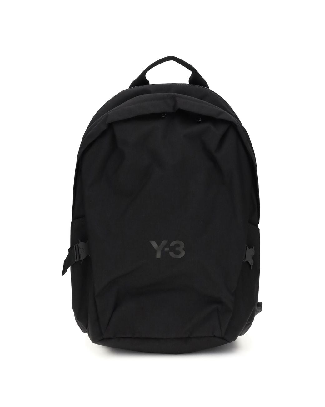 Y-3 Black Nylon Backpack Polyamide for men