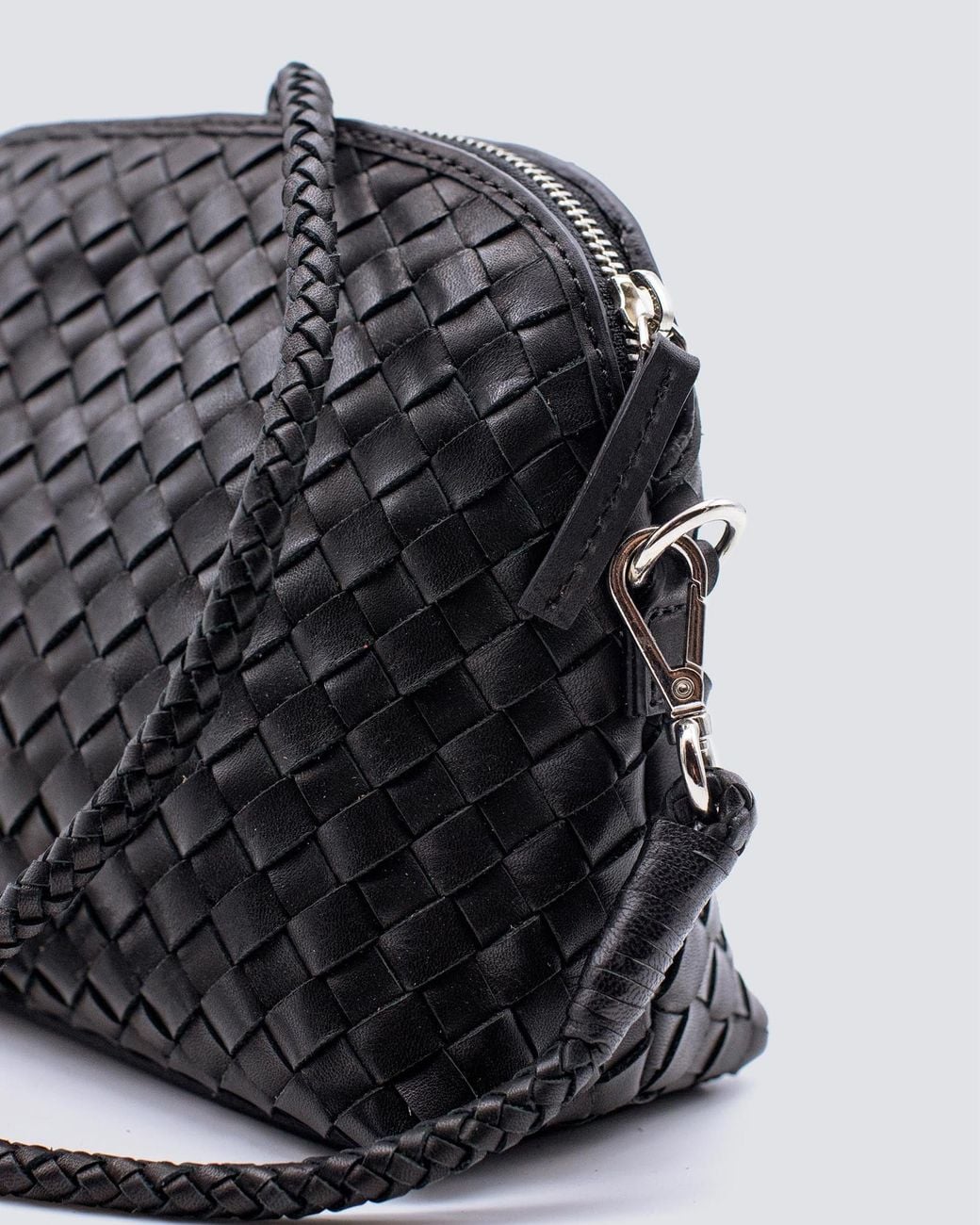 Dragon Diffusion Blue Leather Clutch Fellini Buff Calf