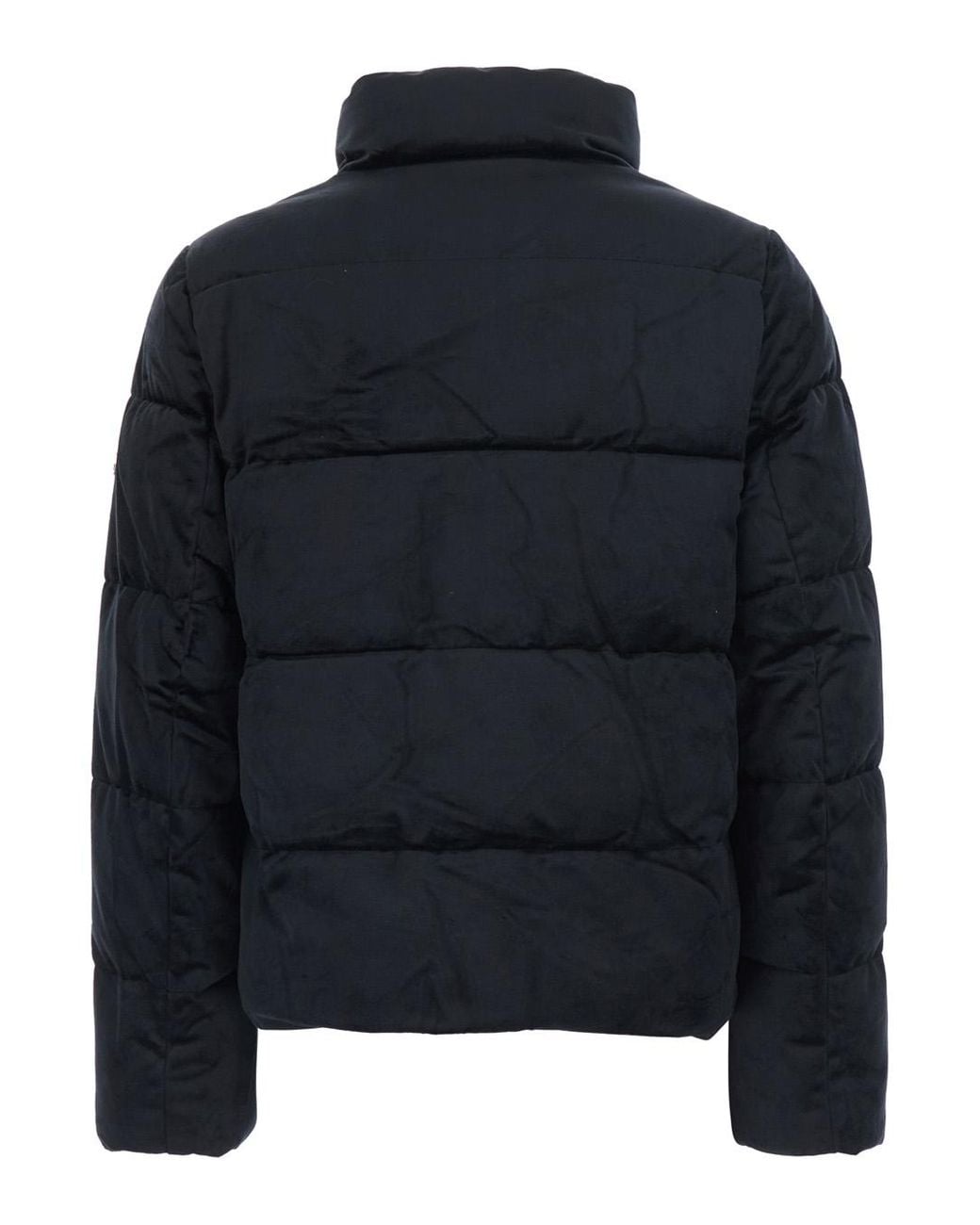 Ralph Lauren Black Down Jacket Vv Poly Pffr-Insulated Polyester Puffer