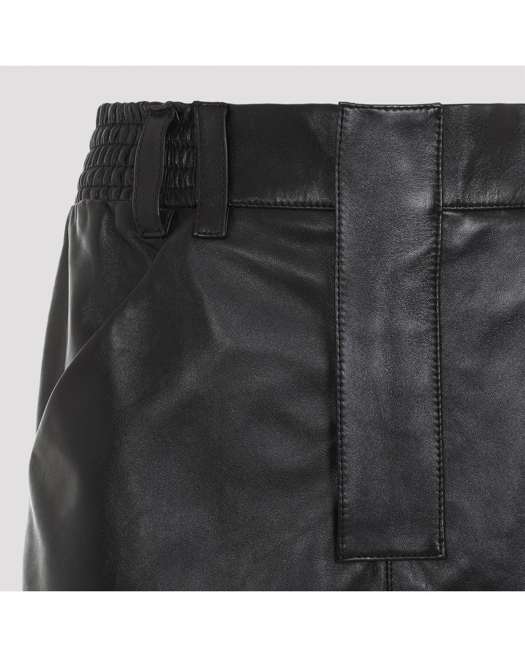 Saint Laurent Black Midi Skirt