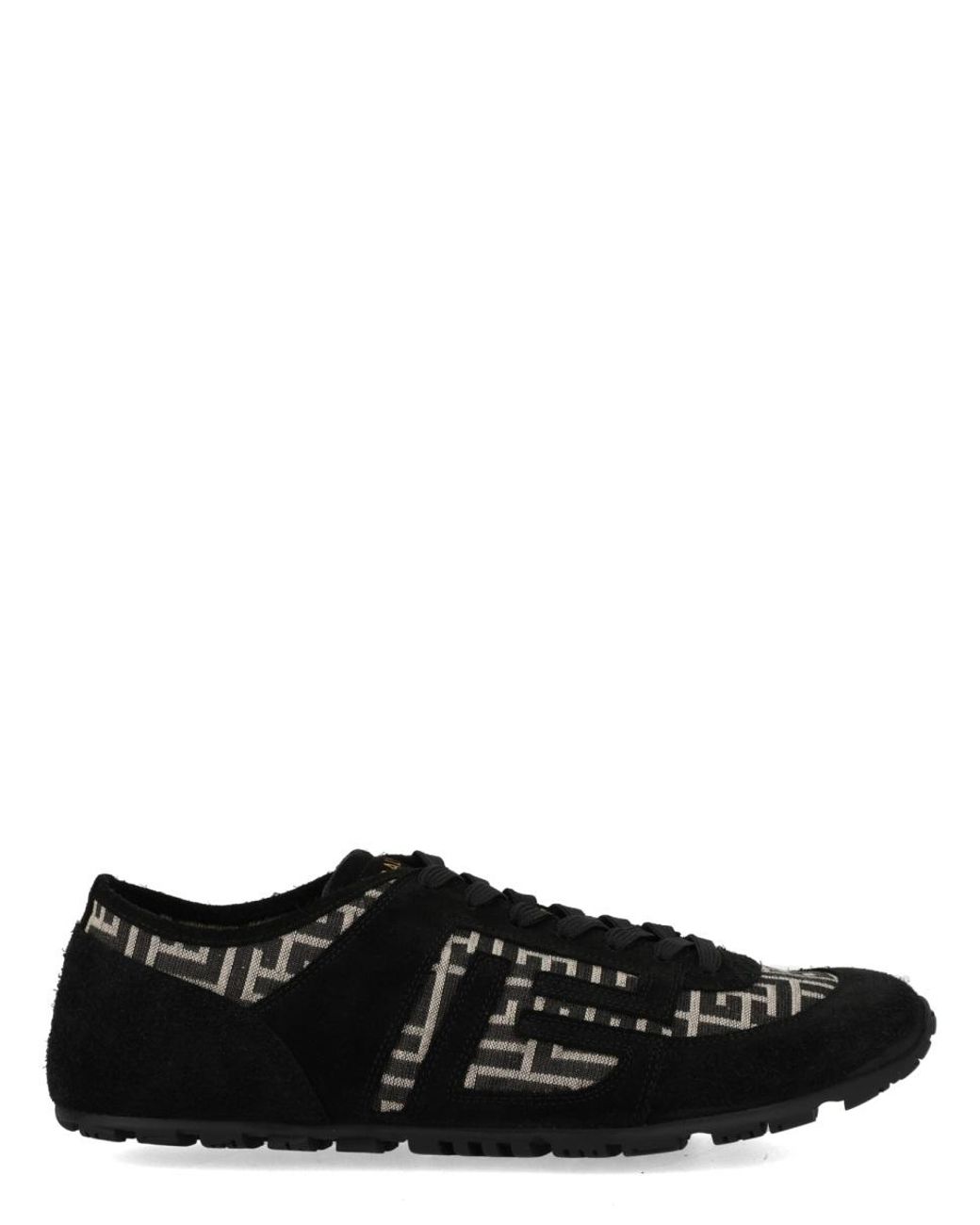 Balmain Black Balmain Racer 45 Sneaker for men