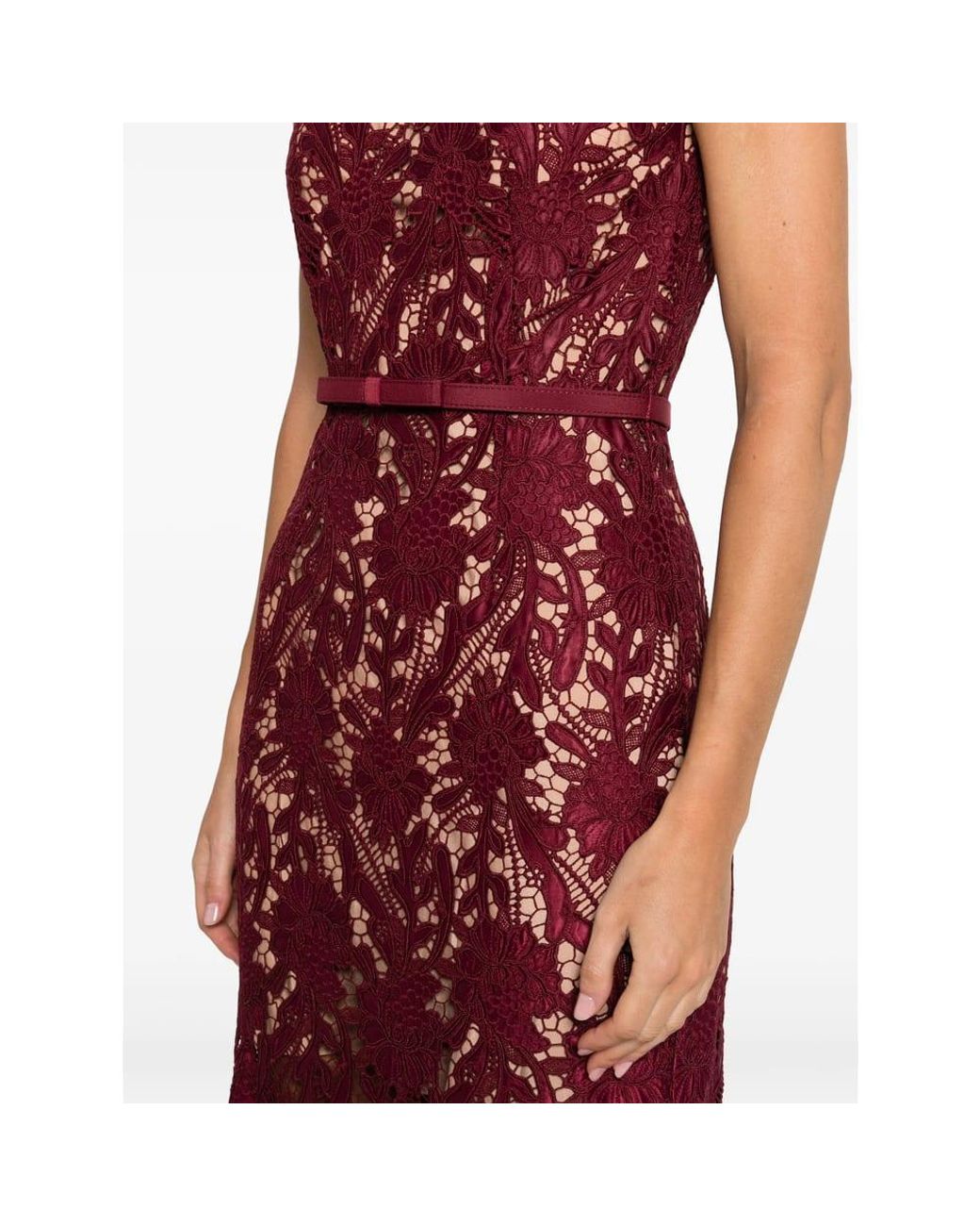 Self-Portrait Red Dresses