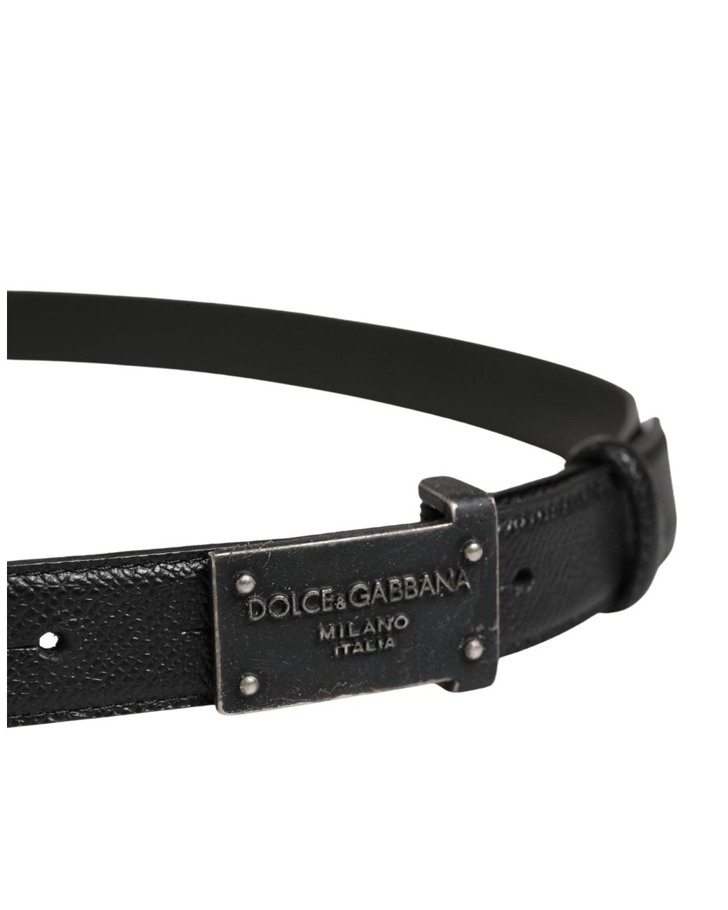 Dolce & Gabbana Black Belts for men