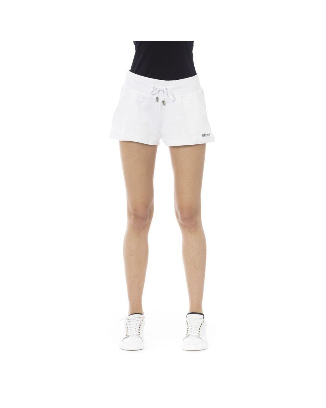 Just Cavalli White Cotton Short