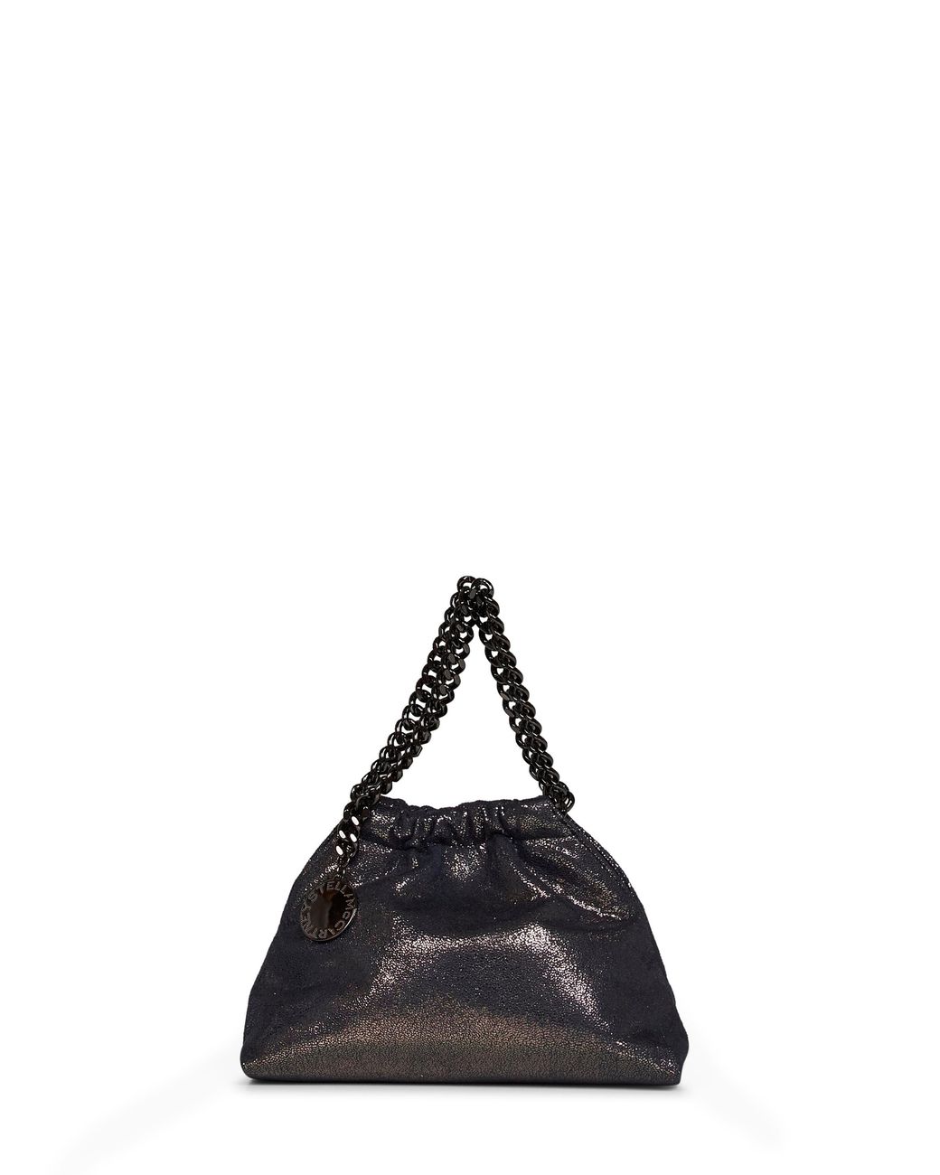 Stella McCartney Blue Crossbody Bag Falabella Mini Drawstring