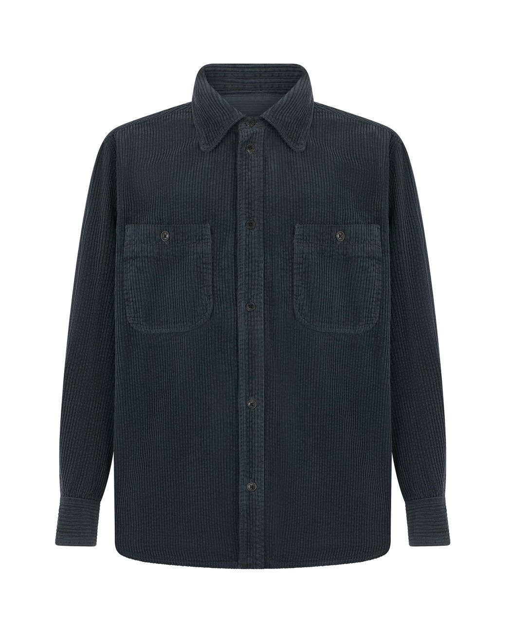 Isabel Marant Blue Cord Shirt Fabric for men