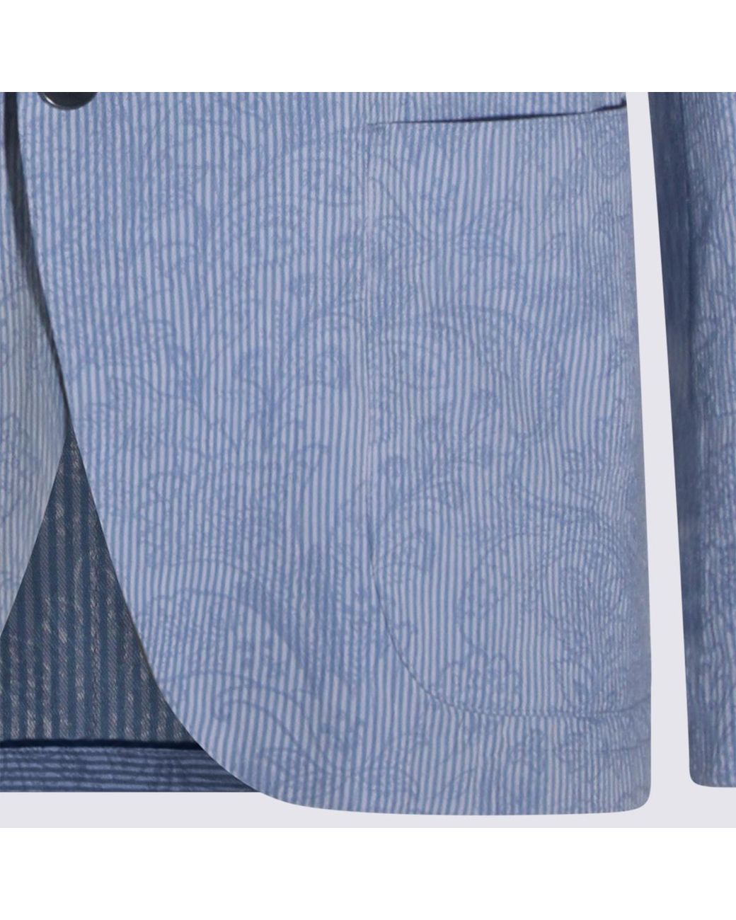 Etro Blue Jackets _Co for men