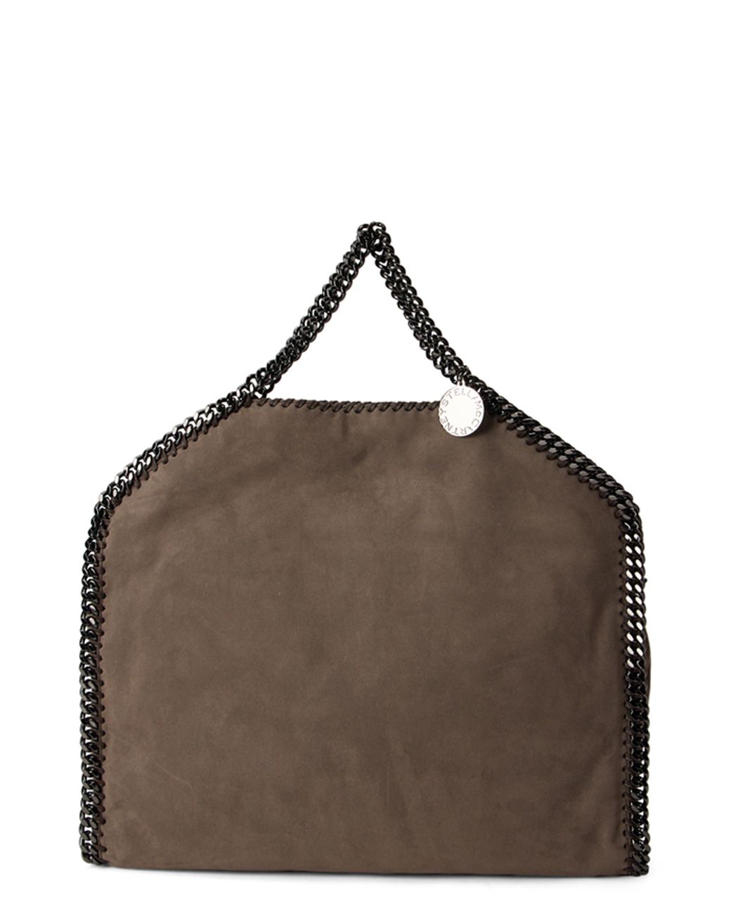 Stella McCartney Brown Stella Mccartney Chain-Trimmed Tote Bag — Taupe