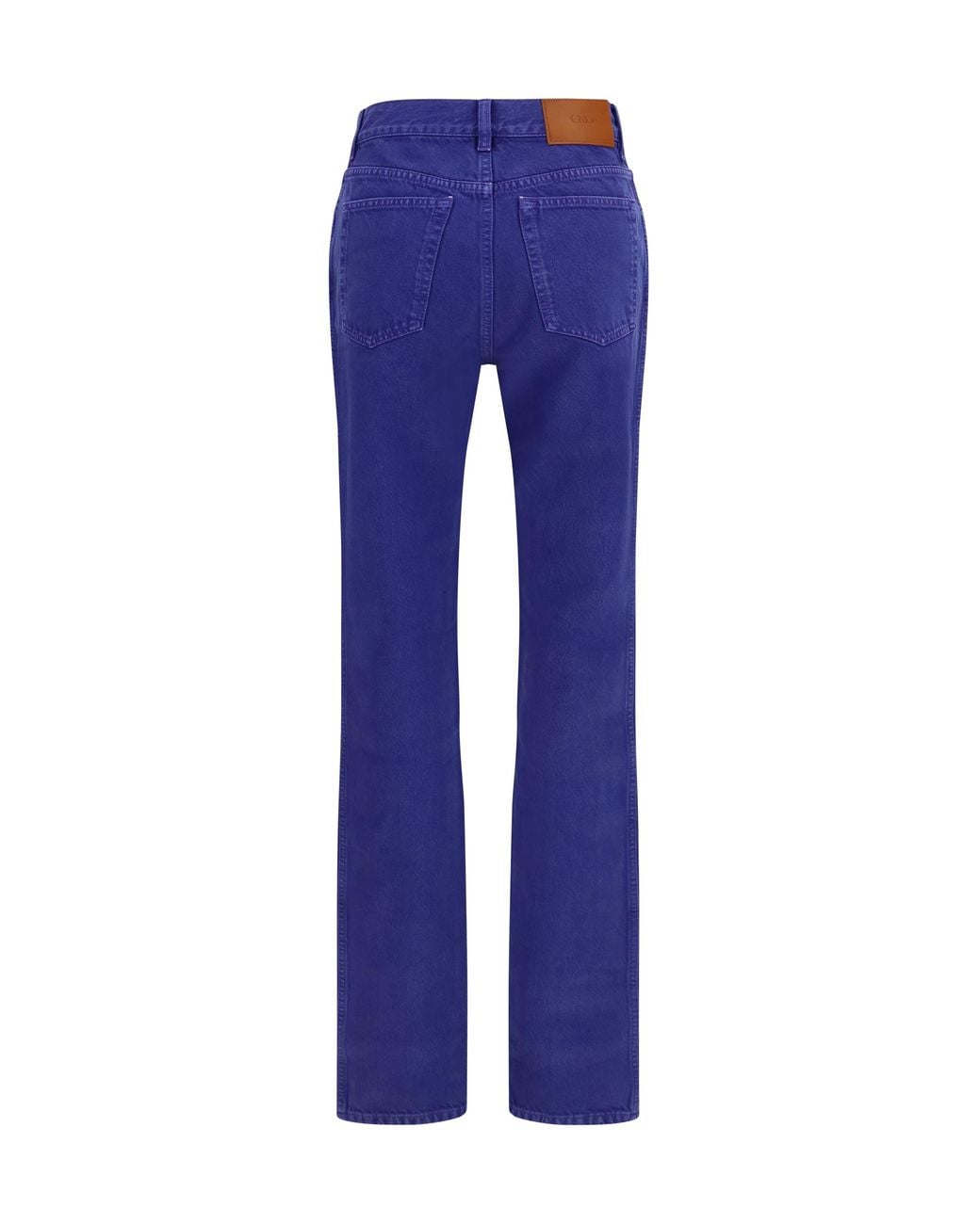 Chloé Blue Cotton Denim Pants Jean