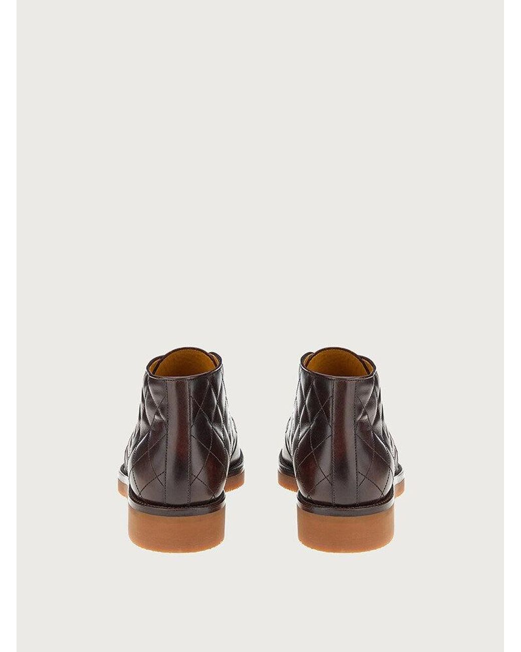 Ferragamo Brown Desert Boot for men