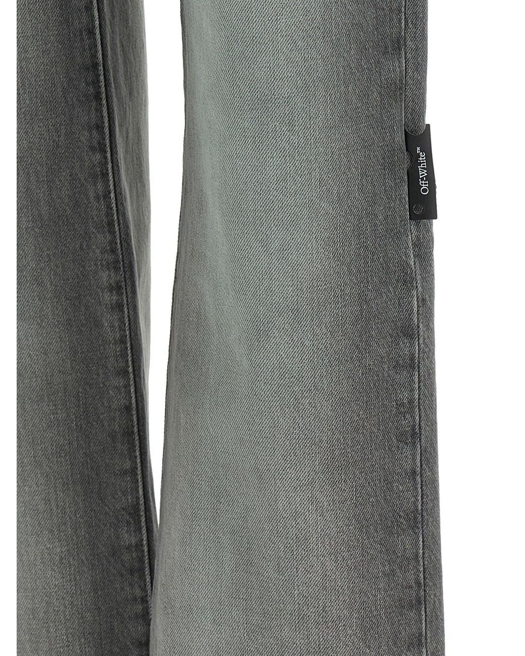 Off-White c/o Virgil Abloh Gray Jeans
