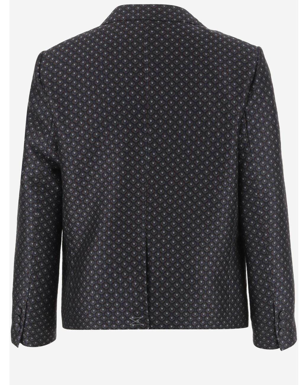 Dries Van Noten Black Wool-Blend Jacket