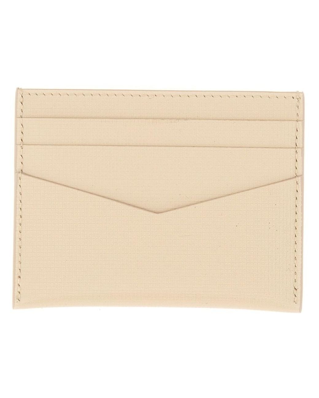 Givenchy Natural Classique 4G Leather Wallet Calf & Purses for men