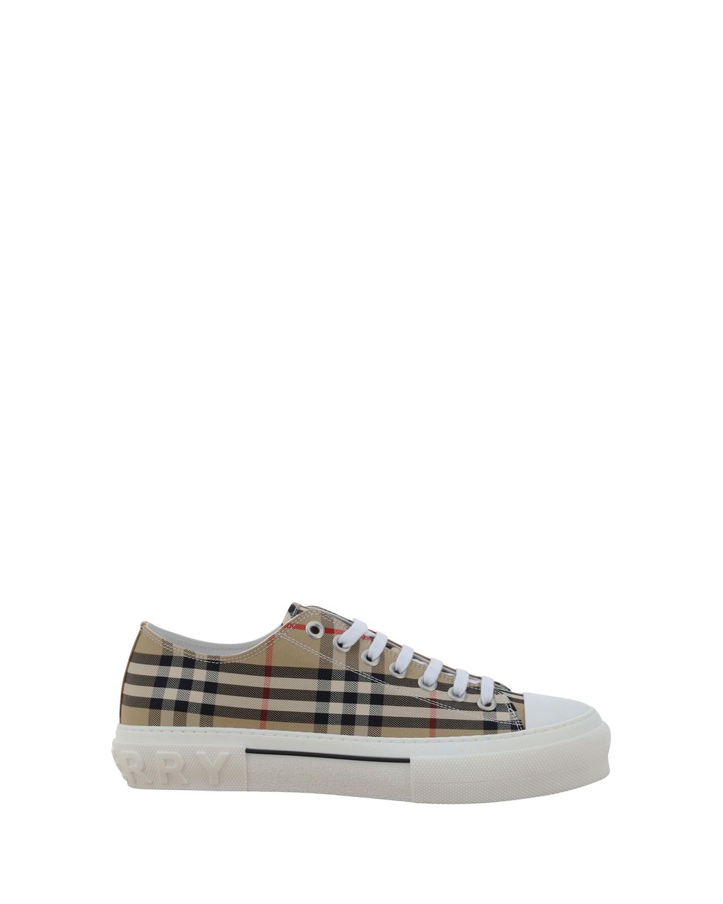 Burberry White Burberry Tnr Jacke Sneaker for men