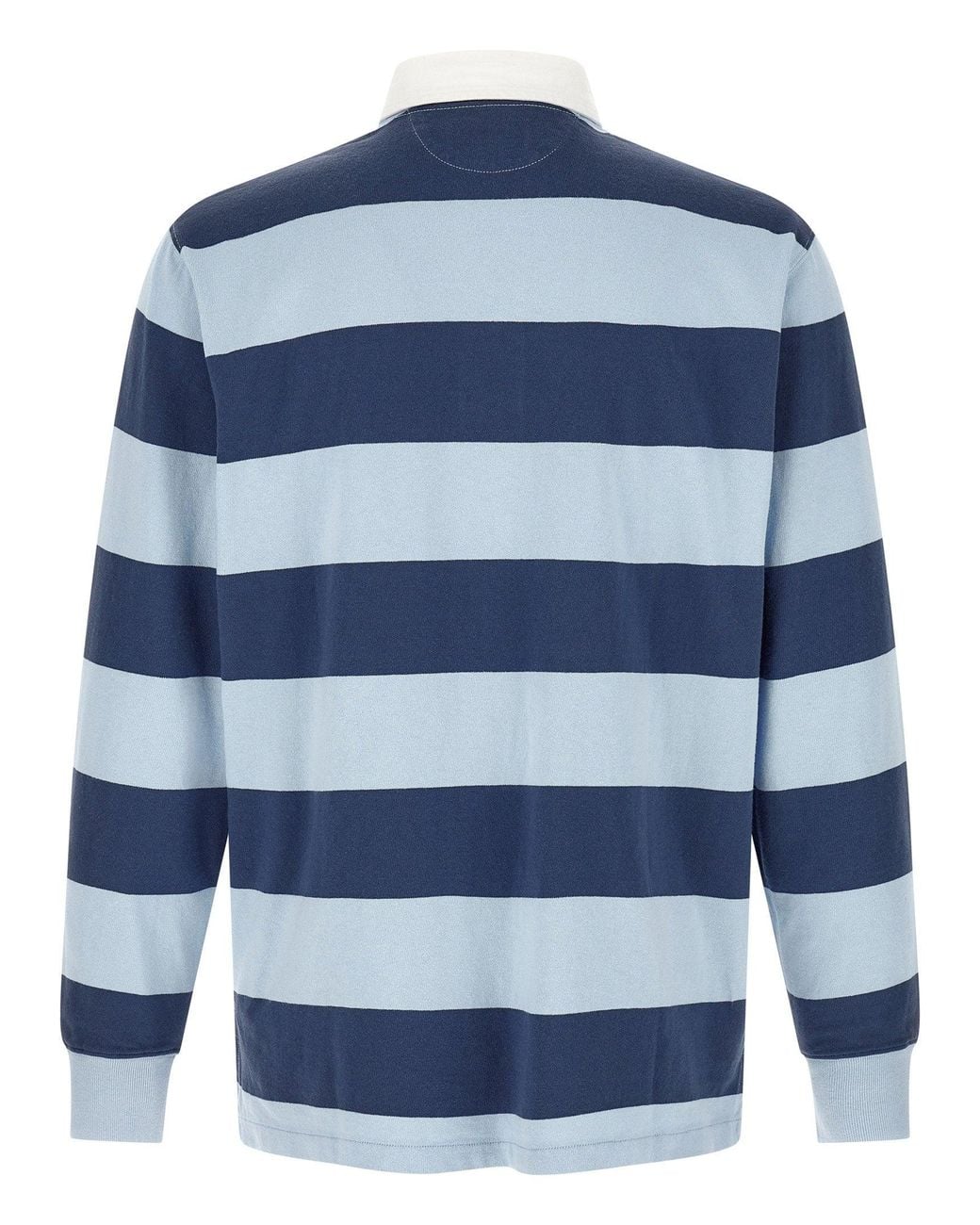 Polo Ralph Lauren Blue Striped Cotton Rugby Shirt for men