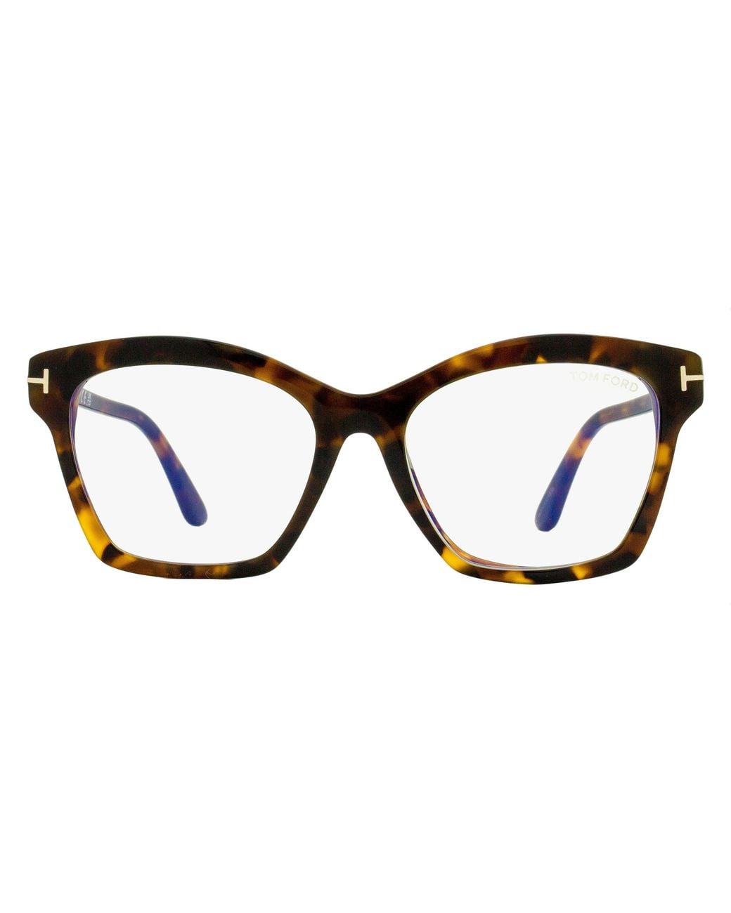 Tom Ford Black Square Block Eyeglasses Tf5965B 052 53Mm Ft5965 Plastic (Acetate)