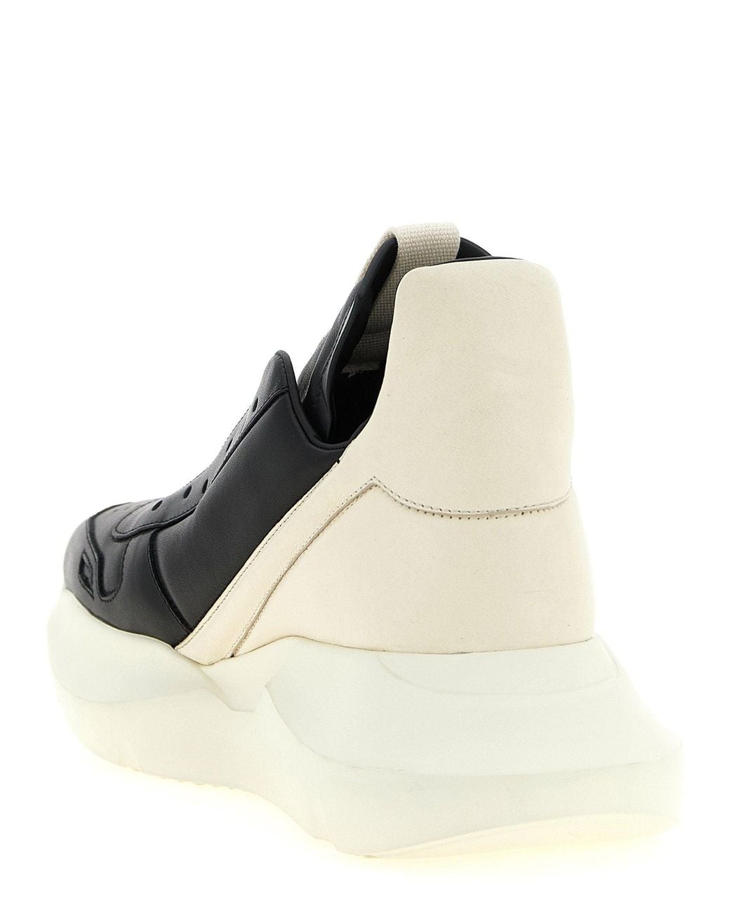 Rick Owens Black Geth Runner Sneaker for men