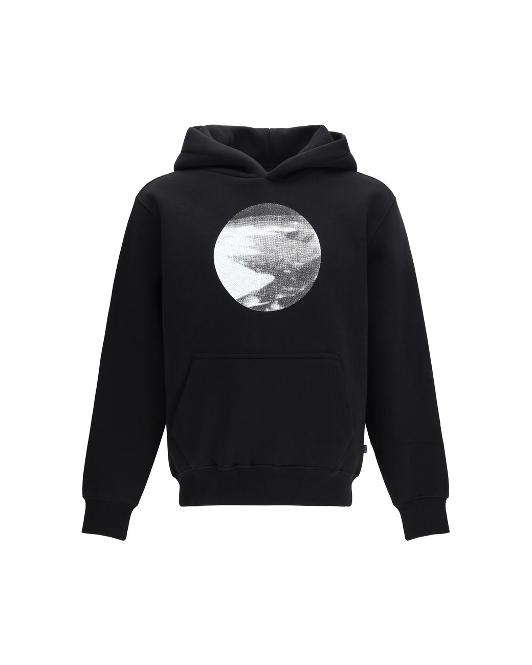 Alpha Industries Black Desert Hoodie With Print Cotton; Polyester Sweatshirts for men