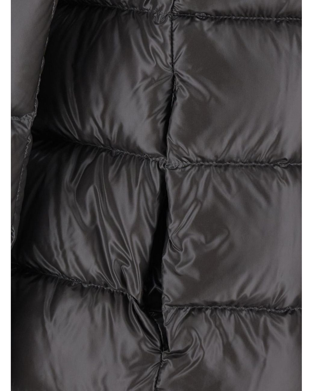 Herno Gray Down Jacket Dora Polyamide Puffer